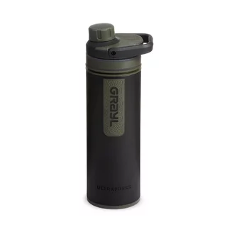 Water Purifier Bottle Grayl UltraPress - Desert Tan - Camp Black