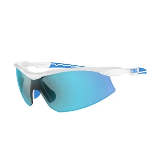 Bliz Prime sportliche Sonnenbrille - weiß-blau