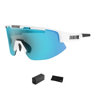 Sports Sunglasses Bliz Matrix - Shiny Black - White