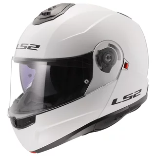 Vyklápěcí helma LS2 FF908 Strobe II Gloss White