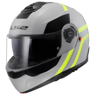 Klapphelm LS2 FF908 Strobe II Autox Grau H-V Gelb