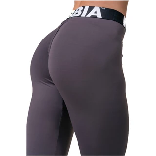 Women’s Mid-Waisted Leggings Nebbia Squat Hero Scrunch Butt 571 - Old Rosse