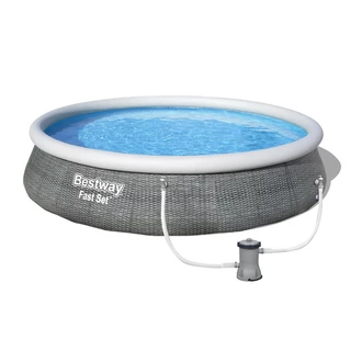 Outdoor Pool Bestway Fast Set 396 x 84 cm with Filter