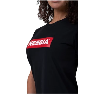 Dámské tričko Nebbia Basic 592 - Black