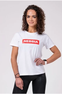 Női póló Nebbia 592 - fehér - fehér