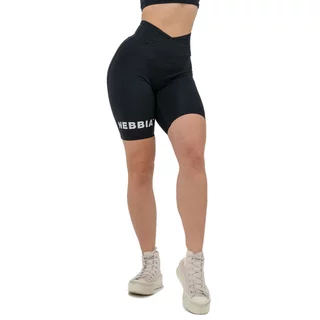 High-Waisted Legging Shorts Nebbia 9” SNATCHED 614 - Black