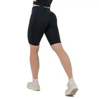 High-Waisted Cycling Shorts Nebbia 10” GYM THERAPY 628 - Black