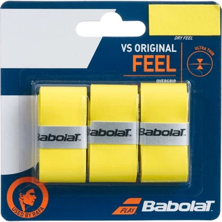 Teniszütő grip BABOLAT VS ORIGINAL FEEL - sárga - sárga