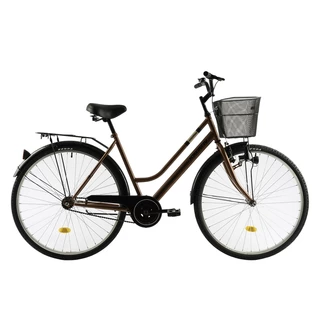 Damski rower miejski Kreativ Comfort 2812 28" 4.0 - Brązowy