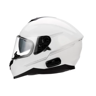 Moto prilba s integrovaným headsetom SENA Outride Shine White