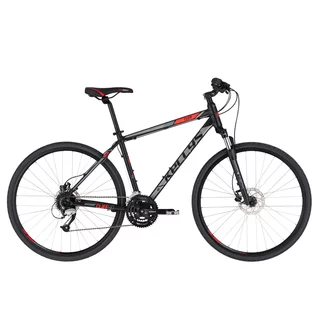 Férfi cross kerékpár KELLYS CLIFF 90 28" - modell 2022 - Fekete piros