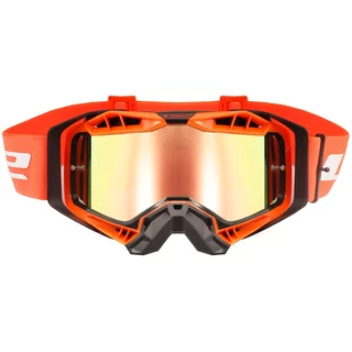 MX Goggles LS2 Aura Pro Black Orange iridiové sklo