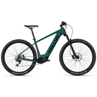 Horský elektrobicykel KELLYS TYGON R50 P 29" 8.0 - Steel Blue - Magic Green