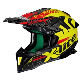 Dirt Bike Helmet X-lite X-502 Nac-Nac LED Yellow