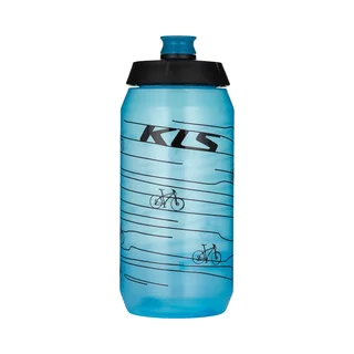 Cyklo fľaša Kellys Kolibri 0,55l - Transparent Blue