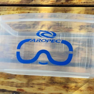 Pudełko na maskę do pływania Aropec Transparent