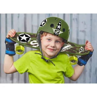 Deskorolka dziecięca Skids Control Military Skate 24"