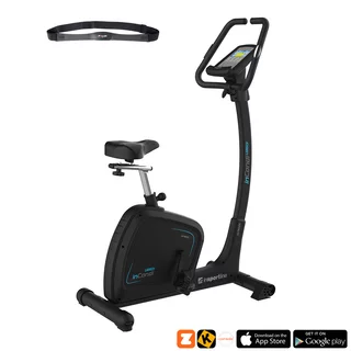 Rower treningowy pionowy inSPORTline inCondi UB60i + pas piersiowy