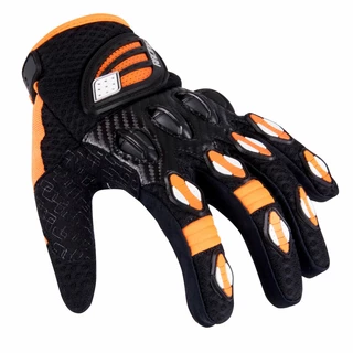 Motocross Handschuhe W-TEC Chreno - schwarz-orange