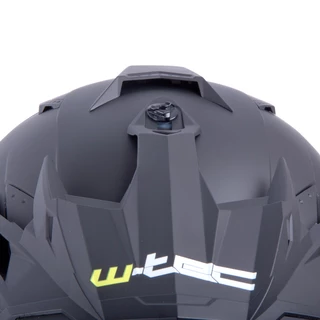 Motocross sisak W-TEC AP-885 - Gyöngy fekete