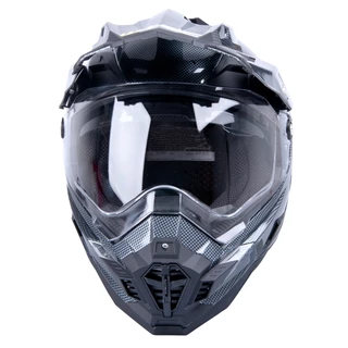 Motocross Helmet W-TEC AP-885 TX-27 Carbon Look