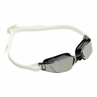 Swimming Goggles Aqua Sphere Michael Phelps XCeed Silver Titanium Mirrored