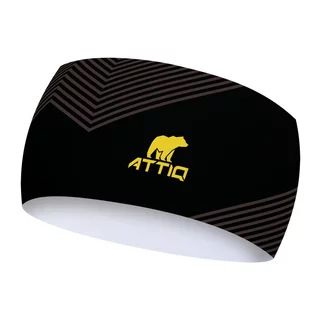 Sports Headband Attiq Lycra Thermo - Carbon - Taiga Carbon