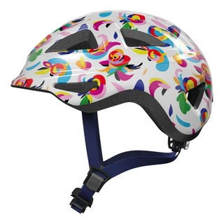Children’s Cycling Helmet Abus Anuky 2.0 - Black Tag - White Parrot
