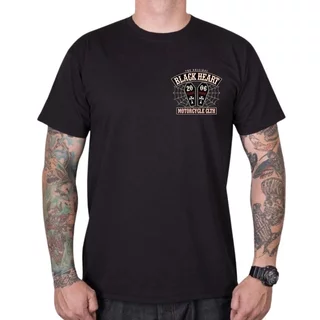 Koszulka motocyklowa T-shirt BLACK HEART Coffin
