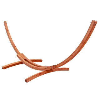 Viseča mreža z lesenim stojalom inSPORTline Woodleaf