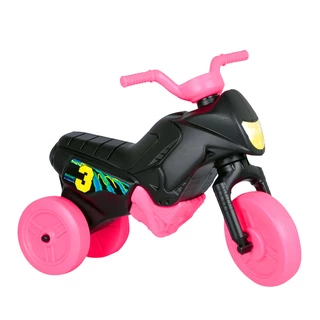 Das Kinderlaufrad Enduro Mini - schwarz-rosa