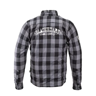 Aramid Motorcycle Shirt W-TEC Black Heart Reginald - Grey-Black