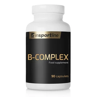 Doplněk stravy s vitaminy B inSPORTline B-Komplex, 90 kapslí