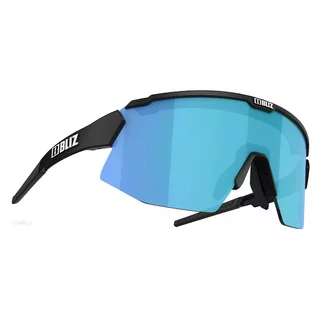 Sportovní sluneční brýle Bliz Breeze Padel - Matt Black Brown /w Blue