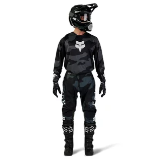 Motocross/kerékpáros felső FOX 180 Bnkr Jersey - Black terep