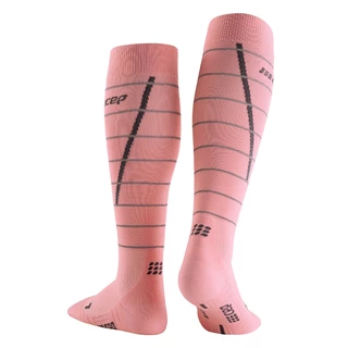 Women’s Compression Socks CEP Reflective - Pink