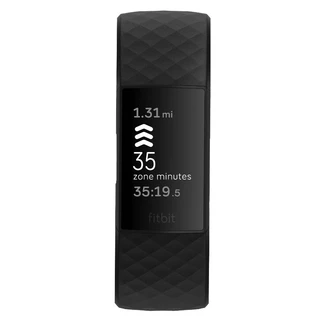Fitbit Charge 4 Black/Black Fitness-Armband