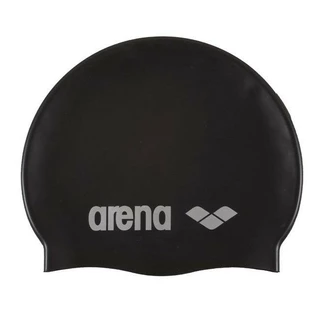 Plavecká čepice Arena Classic Silicone - černá - černá