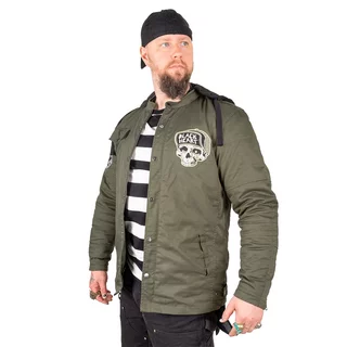 Men’s Aramid Fiber-Reinforced Jacket W-TEC Black Heart Hat Skull - Hat Skull