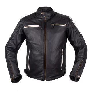 W-TEC Helsin Leder Motorradjacke