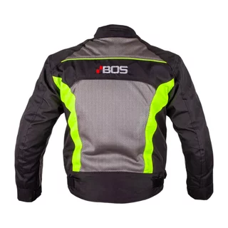 Herren-Motojacke BOS Tokyo - neon