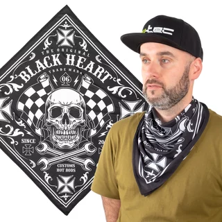 Chusta szal na szyję bandana W-TEC Black Heart Bandest