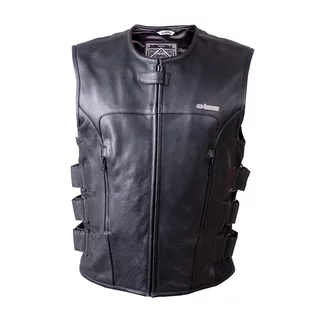 Leather Motorcycle Vest W-TEC Trabacho