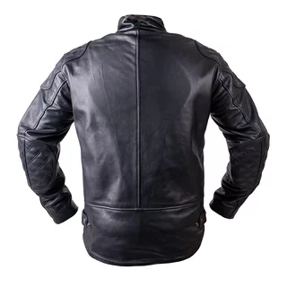 Bőr motoros kabát W-TEC Valebravo - fekete