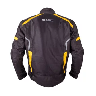 W-TEC Tosheck Herren Sommer Moto Jacke - schwarz-gelb