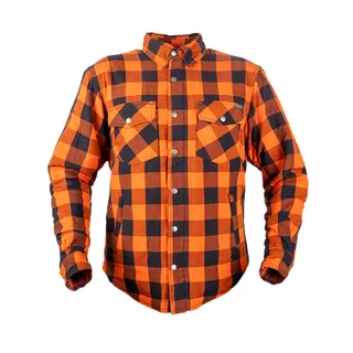 Moto košeľa BOS Lumberjack - Dark Camo - Orange