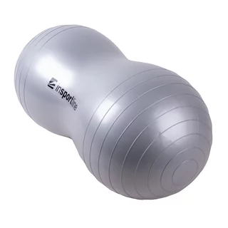 Gimnastična žoga inSPORTline Peanut Ball 50 cm - siva