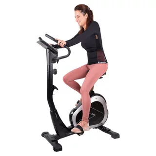 Exercise Bike inSPORTline Klegan - Black-Burgundy