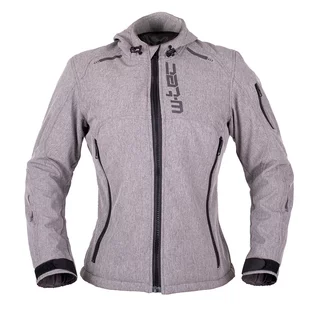 W-TEC Algenia Damen-Softshell-Motorradjacke - grau