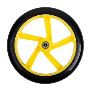 Replacement Front Wheel w/ Bearings for inSPORTline Discola Scooter 230 x 30 mm - Yellow - Yellow